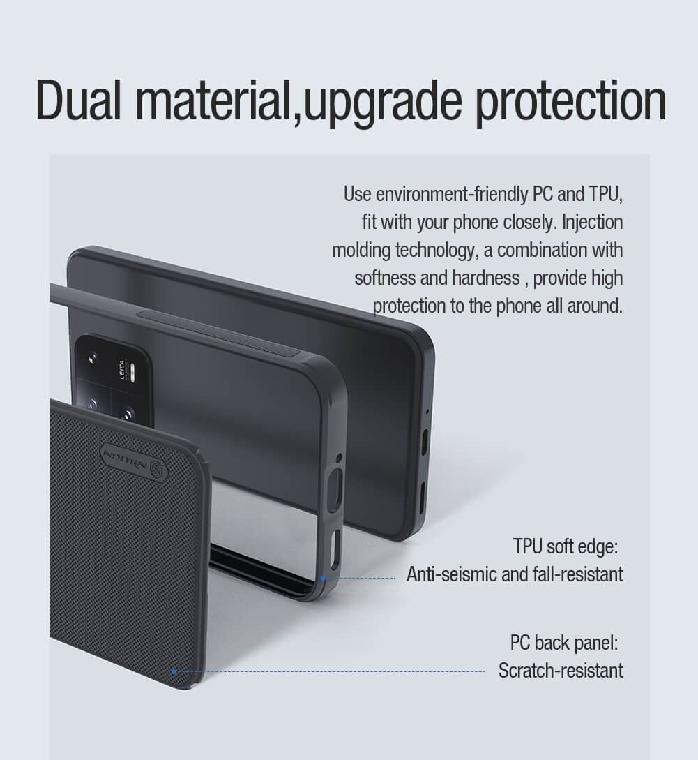 Чехол-крышка NILLKIN для Xiaomi 13 Pro (серия Frosted shield Pro Magnetic case)